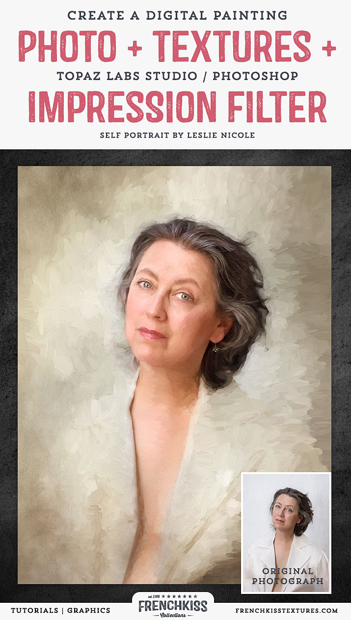Self portrait digital painting